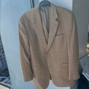 Jos A Bank Tan wool Blazer